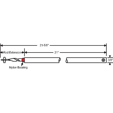 21in Red Spiral Balance